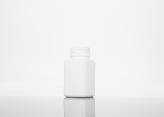 بطری های پزشکی مربعی پلاستیکی خالی 100 میلی لیتری HDPE قابل شارژ مجدد