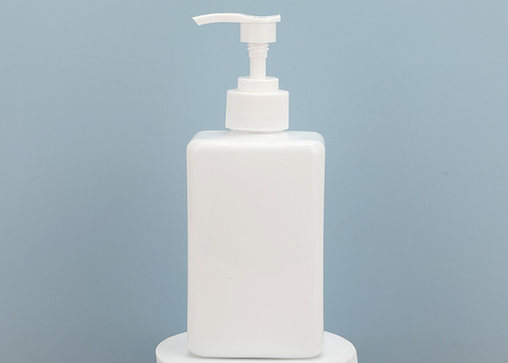 ظرف لوسیون حیوانات خانگی پلاستیکی سفارشی White Squeeze 330ml بطری پمپ بدون هوا شامپو