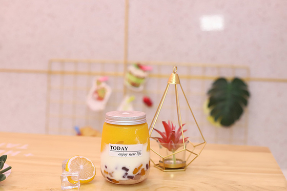 آبمیوه های پلاستیکی 0.5 کیلوگرم برای تولید کنندگان چای حباب