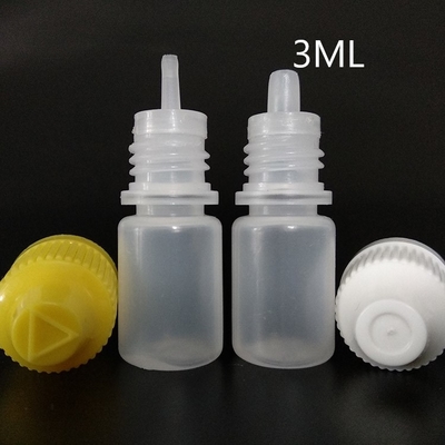 بطری های قطره کش پلاستیکی سطح صاف 10ml 15ml 20ml 30ml 40ml 50ml 60ml 70ml 100ml 120ml