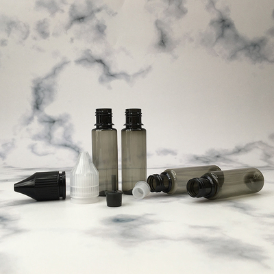 چاپ صفحه نمایش E بطری مایع ظرفیت 10ml 15ml 30ml 60ml 80ml 100ml و E- مایع