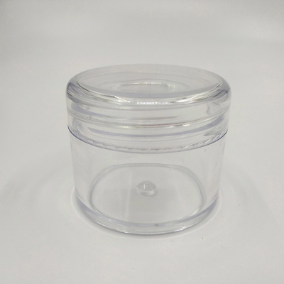 مینی پلاستیک شفاف PS کرم صورت چشم ظرف آرایشی بسته بندی 3g 5g 10g 15g 20g بطری های پلاستیکی کوچک با پوشش رنگارنگ