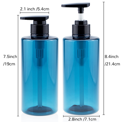 بطری های لوشن پلاستیکی سفید با مواد پلاستیکی UV Electroplated Cap و انواع پلاستیکی PMMA