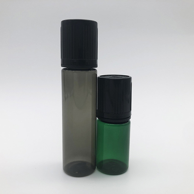 30ml Chubby Gorilla LDPE PET پلاستیک تک شاخه فشرده کن بطری 10 بسته بطری قطره کش شفاف سیاه قابل استفاده مجدد