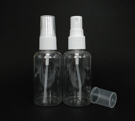 بطری اسپری با ظرفیت بالا 100ml 120ml 150ml 200ml 250ml 500ml شفاف سفید آبنبات آبی PET پلاستیکی بسته بندی آرایشی