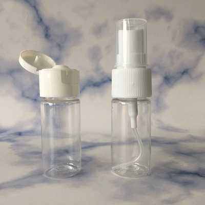 بطری اسپری با ظرفیت بالا 100ml 120ml 150ml 200ml 250ml 500ml شفاف سفید آبنبات آبی PET پلاستیکی بسته بندی آرایشی