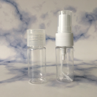 بطری اسپری با ظرفیت بالا 100ml 120ml 150ml 200ml 250ml 500ml شفاف سفید آبنبات آبی PET پلاستیکی بسته بندی آرایشی