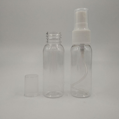 عمده فروش سفارشی 1Oz 2Oz 30Ml 50Ml150Ml خالی شفاف شفاف بوستون پمپ اسپری گرد بطری های پلاستیکی برای الکل