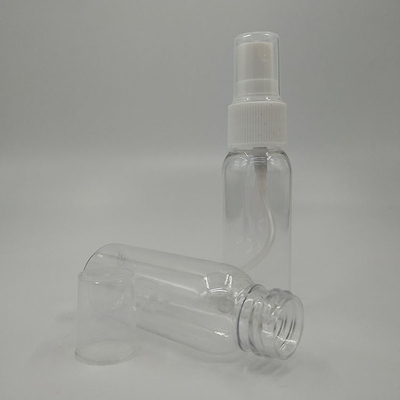 بطری اسپری با ظرفیت بالا 100ml 120ml 150ml 200ml 250ml 500ml شفاف سفید آبنبات آبی PET پلاستیکی بسته بندی آرایشی
