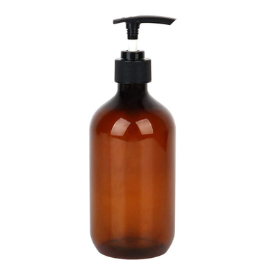 کیفیت بالا رنگ سفارشی Amber 100ml 200ml 250ml 300ml 500ml لوشن پمپ ژل بطری های PET