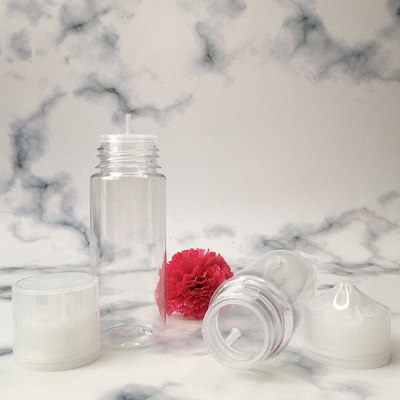 بطری مایع شفاف E 10ml 15ml 30ml 60ml 80ml 100ml