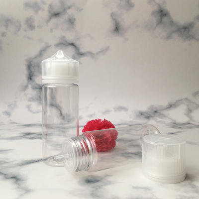 بطری مایع شفاف E 10ml 15ml 30ml 60ml 80ml 100ml