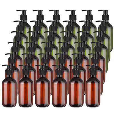 بطری‌های لوسیون پلاستیکی 120 میلی‌لیتری 250 میلی‌لیتری 300 میلی‌لیتری 500 میلی‌لیتری با بسته‌بندی تاپ تاپ و انواع پلاستیکی بادوام PMMA برای محصولات مراقبت از پوست