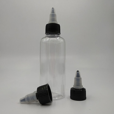 15ml 30ml 50ml 70ml 80ml 100ml مخزن پلاستیکی پیچ بالا برای صفحه برچسب سفارشی