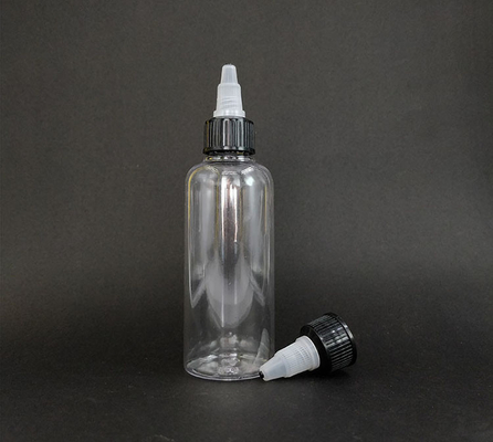 15ml 30ml 50ml 70ml 80ml 100ml مخزن پلاستیکی پیچ بالا برای صفحه برچسب سفارشی