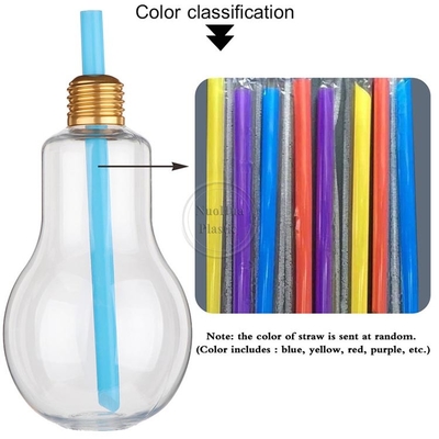 BPA Free Clear 50ML 100ML 150ML قهوه ی یخچال چای فلت بطری آبمیوه پلاستیکی با پیچ آلومینیومی