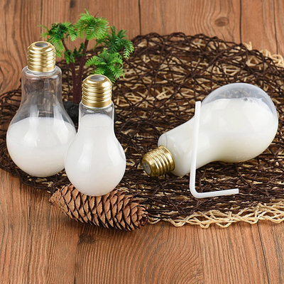 بطری های چای شیر پلاستیکی شفاف متوسط با دسته 0.5 کیلوگرم ظرفیت مربع شکل گرد