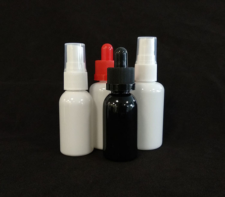 بطری های اسپری PET گرد شفاف طراحی پایدار گزینه های مختلف ظرفیت