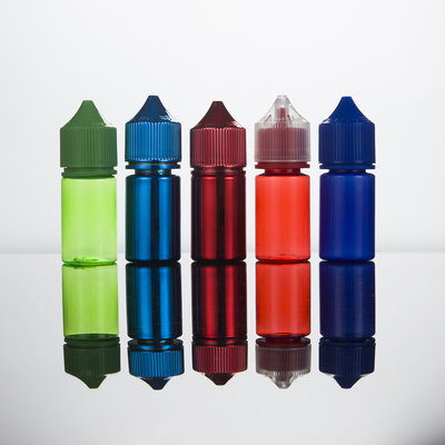 بطری های قطره ای مایع PET 10ml-100ml قابل سفارشی با کلاه پیچ ضد بچه
