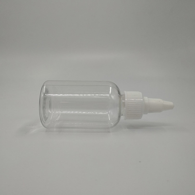 15ml 30ml 50ml 70ml 80ml 100ml مخزن های پلاستیکی پیچ بالا با چاپ سفارشی