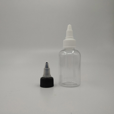 15ml 30ml 50ml 70ml 80ml 100ml مخزن های پلاستیکی پیچ بالا با چاپ سفارشی