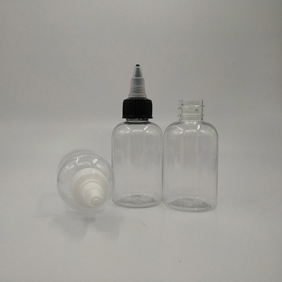 15ml 30ml 50ml 70ml 80ml 100ml مخزن های پلاستیکی پیچ بالا با چاپ سفارشی