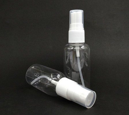 بطری اسپری پلاستیکی صاف PET برای استفاده روزانه با رنگ شفاف و طراحی کلاسیک