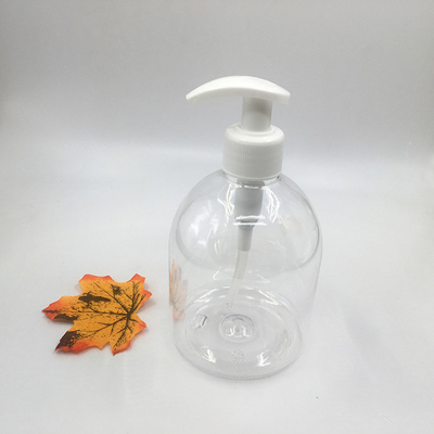 بطری پمپ شامپو PETG گرد 118mm برای لوازم آرایشی