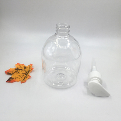 بطری پمپ شامپو PETG گرد 118mm برای لوازم آرایشی