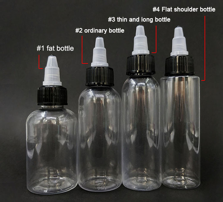 آبدان های پلاستیکی صاف برای توزیع آسان 15ml - 100ml
