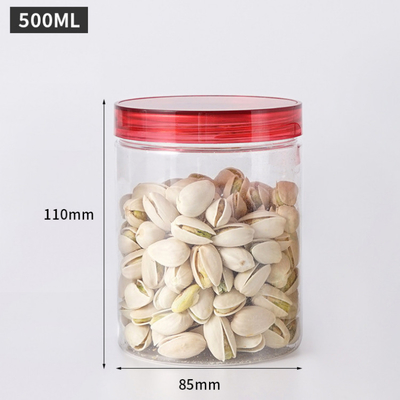 مواد غذایی درجه خالی آرایشی بدن پاک کننده ماسک صورت ظرف PET شفاف 30 میلی لیتر 500 میلی لیتر شیشه پلاستیکی با پوشش