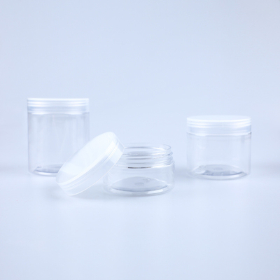 مواد غذایی درجه خالی آرایشی بدن پاک کننده ماسک صورت ظرف PET شفاف 30 میلی لیتر 500 میلی لیتر شیشه پلاستیکی با پوشش