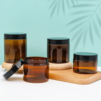 سفید 5ml 10ml 15ml 30ml 50ml مخزن تزئینی پلاستیکی