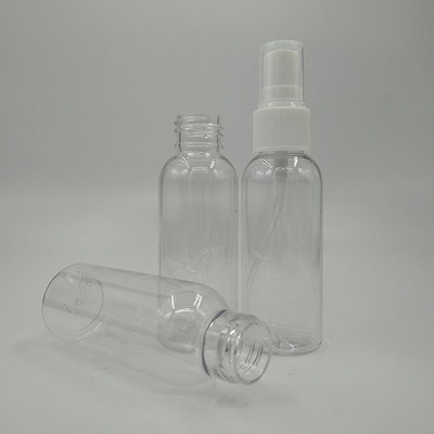بطری اسپری پلاستیکی شفاف PET کلاسیک برای استفاده روزانه در اندازه های مختلف