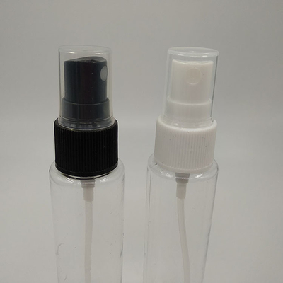 بطری اسپری پیت شفاف کلاسیک شکل گرد طراحی پایدار ظرفیت های مختلف برای استفاده روزانه