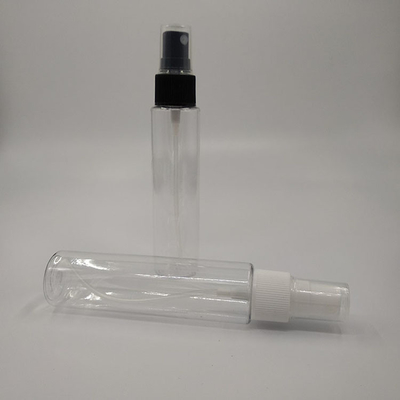 بطری اسپری پیت شفاف کلاسیک شکل گرد طراحی پایدار ظرفیت های مختلف برای استفاده روزانه