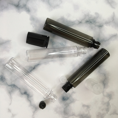 بطری مایع با گردن ضد بچه شفاف ظرفیت 10ml-100ml