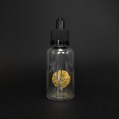 بطری های قطره ای شیشه ای صاف برای مایعات - کلاه قطره ای در اندازه های مختلف 10ml-120ml