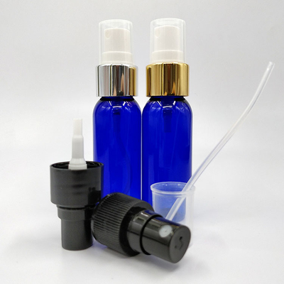 بطری پمپ آرایشی پلاستیکی PETG 118mm با طراحی برجسته