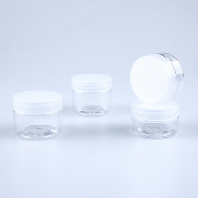 عمده فروشی 8 اونس 100ML 200ML 250ML 500ML سفارشی خالی دهان بزرگ لوکس پلاستیک PE زیبایی بدن بطری