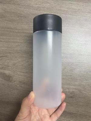بطری ترموسی دو لایه ای مدرن ضد خروجی با پیچ روی پوشش و دسته