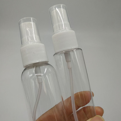 بطری اسپری شفاف PET با طراحی کلاسیک گرد صاف