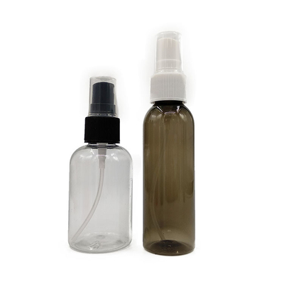 15ml 30ml 40ml 70ml بطری اسپری الکل خالی الکل شفاف بطری اسپری پلاستیکی PET