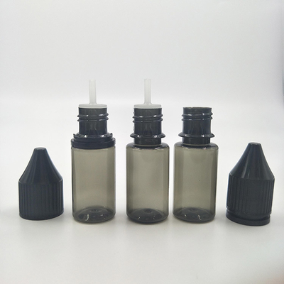 دور دور 10ml 15ml 30ml 60ml 80ml 100ml کپسول پیچ خورده شفاف E بطری مایع