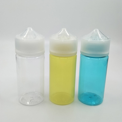 10ml تا 100ml چاپ رنگی سفارشی پیچ کلاه ضد بچه بطری مایع برای E مایع