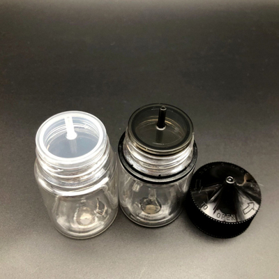 بطری های مایع PET شفاف با ظرفیت 10ml 15ml 30ml 60ml 80ml 100ml