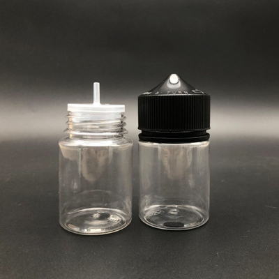 بطری های مایع PET شفاف با ظرفیت 10ml 15ml 30ml 60ml 80ml 100ml