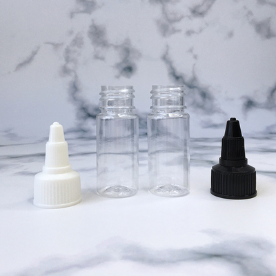 سفارشی 30ml-100ml شیشه های پلاستیکی پیچ بالا با صفحه برچسب