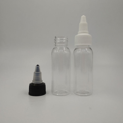 نوع بسته بندی سفارشی بطری های فلز پلاستیکی با پیچ بالا ظرفیت 15ml 30ml 50ml 70ml 80ml 100ml