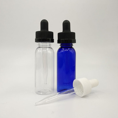 بطری قطره ای مایع شیشه ای سیاه شفاف با ظرفیت 5ml 10ml 15ml 20ml 30ml 50ml 100ml
